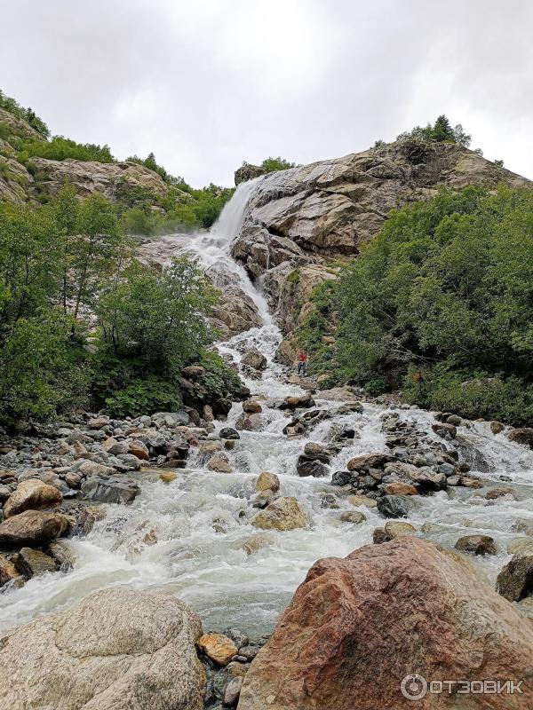 Алибекский водопад (Россия, Карачаево-Черкесия)