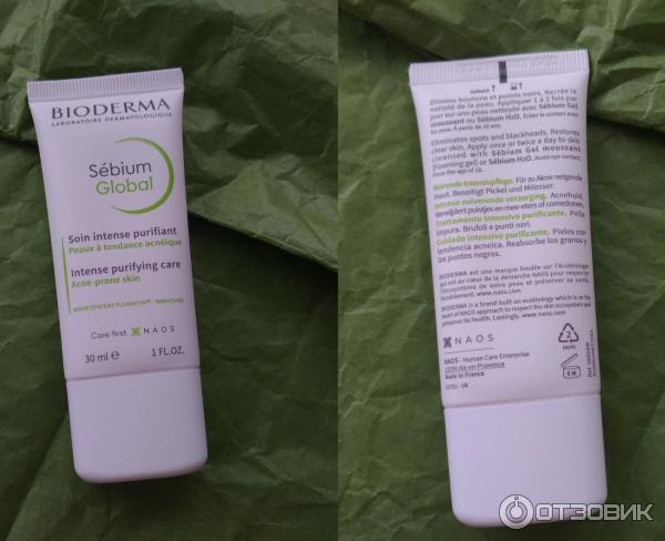 Гель Bioderma Sebium Глобаль Интенсивный оздоравливающий уход фото