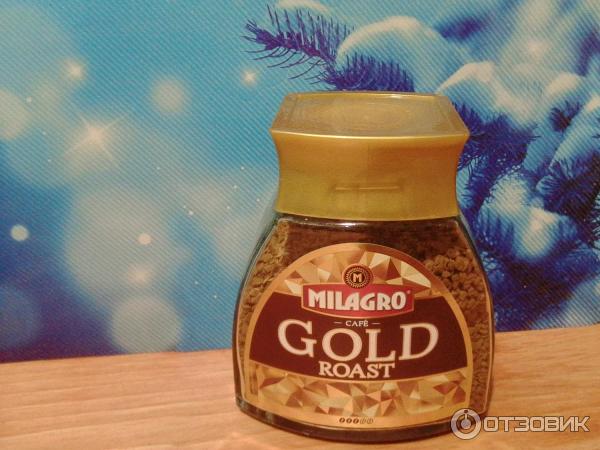 Растворимый кофе Milagro Gold roast фото