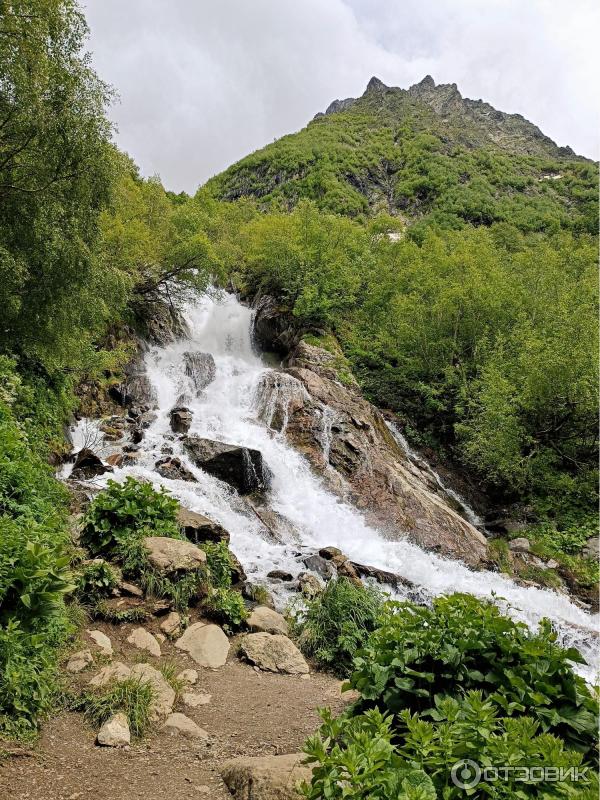 Чучхурский водопад (Россия, Карачаево-Черкесия)