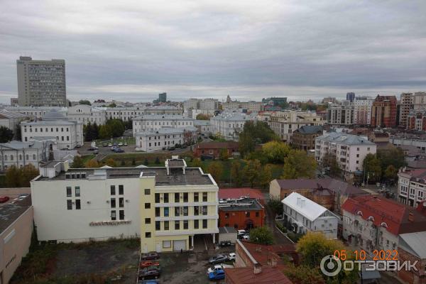 Смотровая площадка Богоявленской колокольни в Казани.