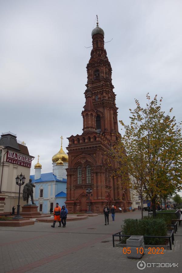 Смотровая площадка Богоявленской колокольни (Россия, Казань)