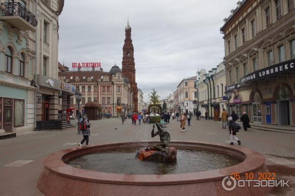 Пешеходная улица Баумана в Казани