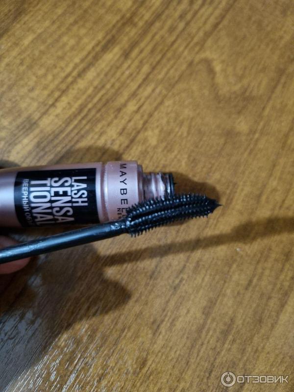 Водостойкая тушь для ресниц Maybelline New York Lash Sensa Tional веерный объем фото