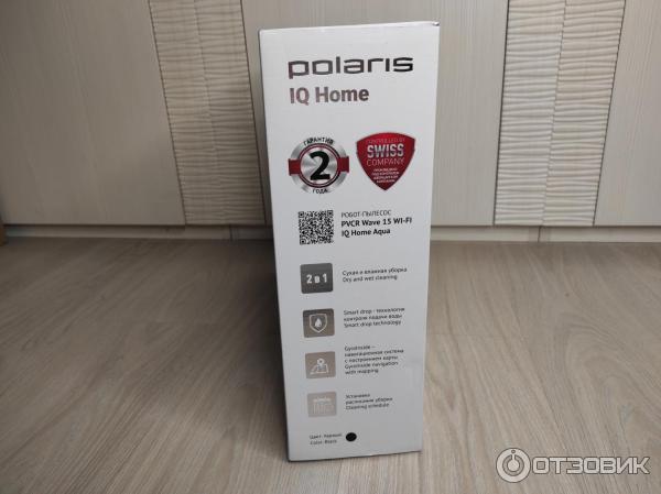 Робот-пылесос Polaris PVCR Wave 15 WiFi IQ Home Aqua фото