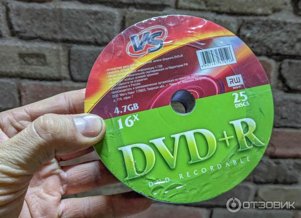 Диски VS DVD+R, DVD-R фото