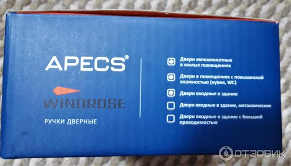 Дверные ручки Apecs фото