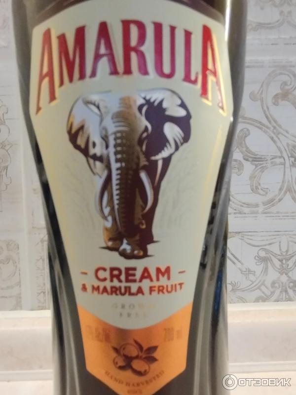 Ликер Amarula Marula Fruit and Cream фото