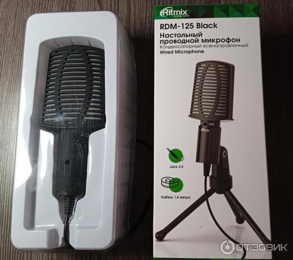 Микрофон Ritmix RDM-125 фото