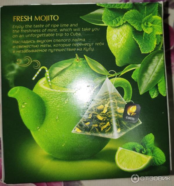 Чай зеленый Curtis Fresh Mojito фото