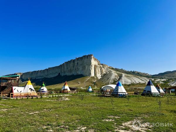 Белая скала  Ак-Кая (Крым) фото