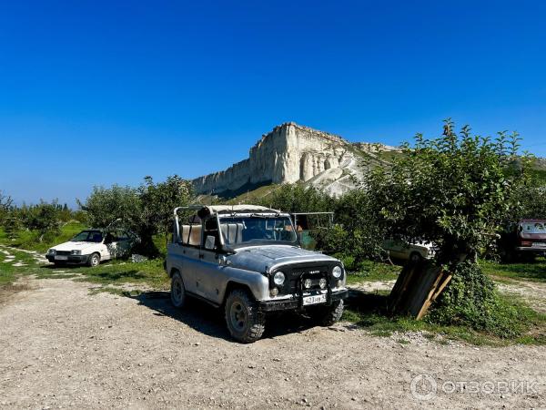 Белая скала  Ак-Кая (Крым) фото