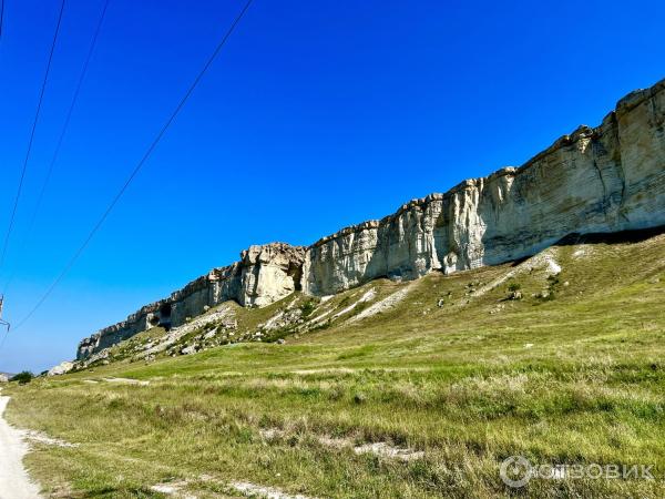 Белая скала  Ак-Кая (Крым) фото