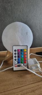 Светильник 3D Print Moon Lamp "Луна" фото