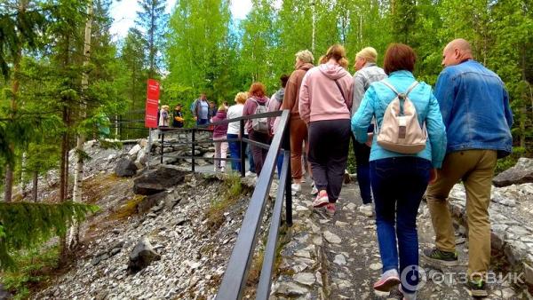 Экскурсия в мраморный карьер Рускеала (Россия, Карелия) фото