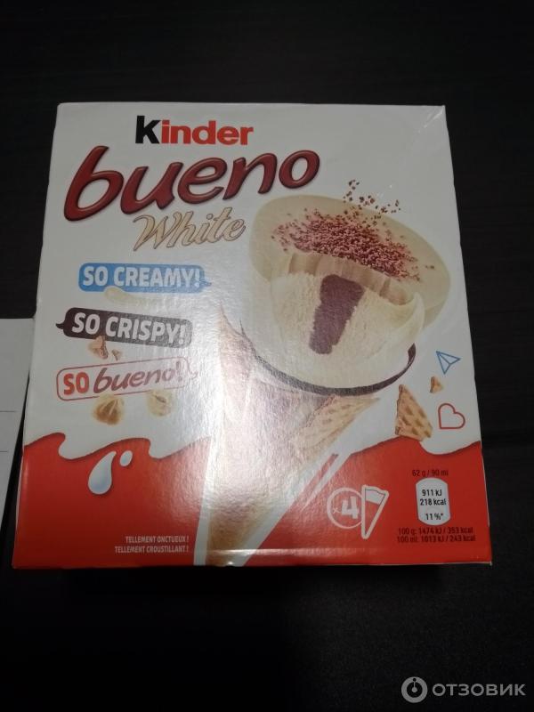 Мороженое Kinder Bueno Ice Cream фото