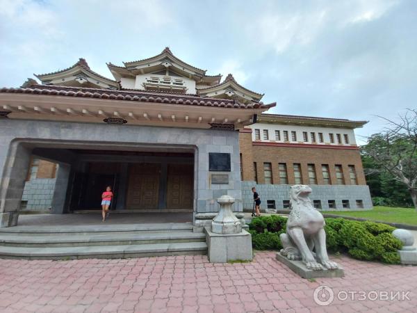 Сахалинский краеведческий музей главный вход фото