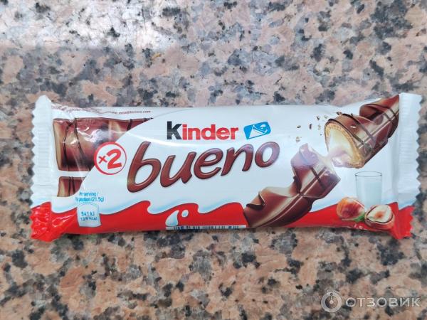 Вафли Kinder Bueno фото