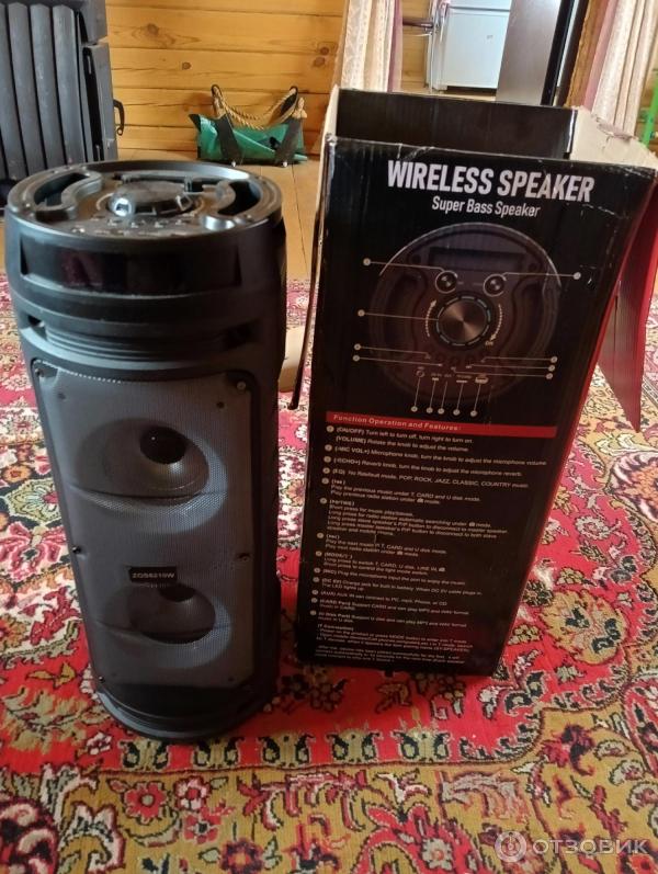 Портативная колонка Speaker BT ZQS 6210W фото