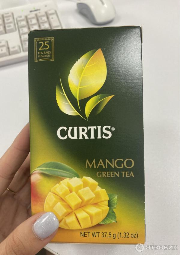 Зеленый чай Curtis Mango Green Tea фото