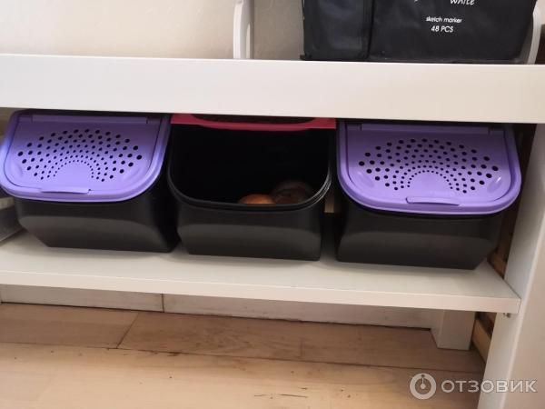 Контейнеры для хранения овощей Свежесть и Дыхание Tupperware фото