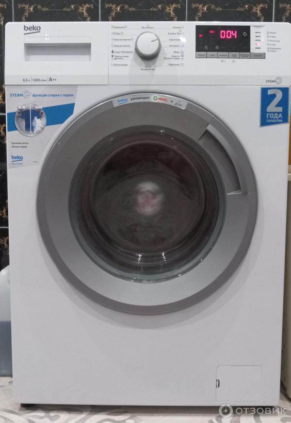 Стиральная машина BEKO WSRE 6H612 ZSW фото