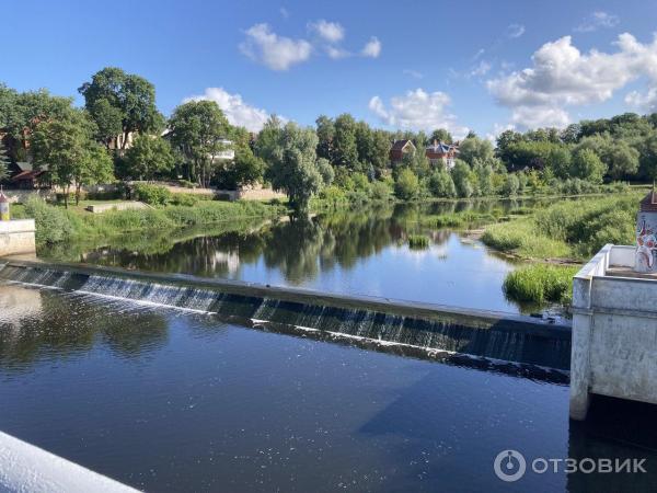 фото на парк со стороны моста