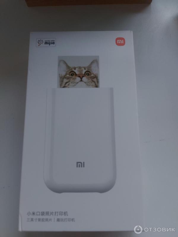 Мини принтер Xiaomi Mijia AR printer фото