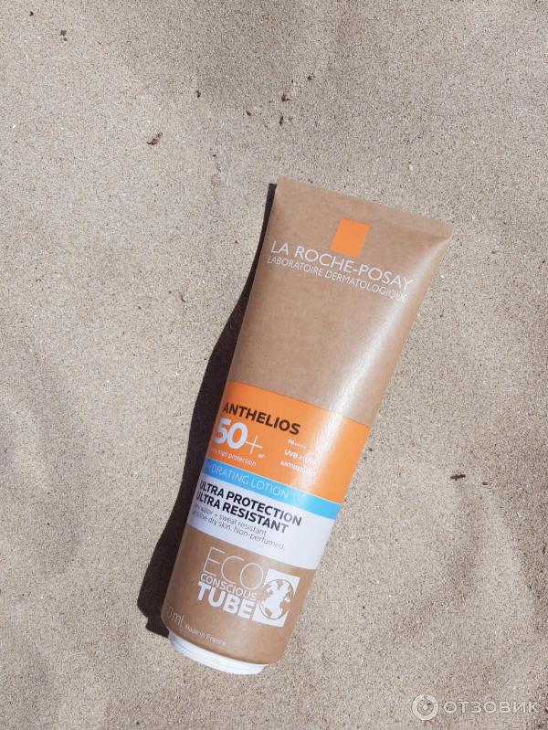 Солнцезащитное увлажняющее молочко для лица и тела La Roche-Posay Anthelios SPF 50 фото