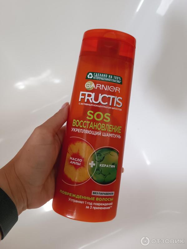 Шампунь Garnier Fructis SOS восстановление фото