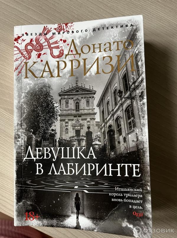 Книга Девушка в лабиринте - Донато Карризи фото