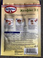 Желирующее вещество Dr.Oetker "Желфикс" фото