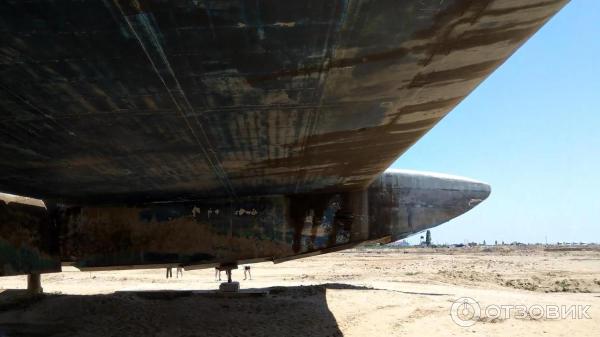 Экскурсия на ракетный Корабль-экраноплан проекта 903 Лунь (Россия, Каспийск) фото