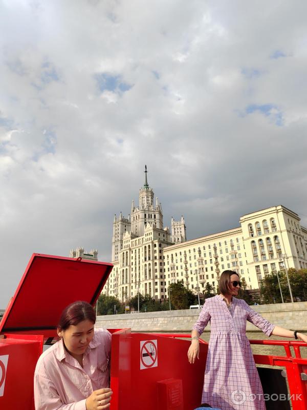 Прогулки на теплоходе City Sightseeing по Москве-реке (Россия, Москва) фото