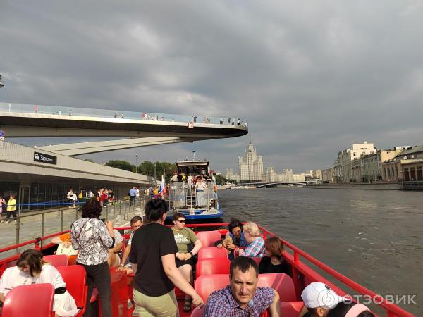 Прогулки на теплоходе City Sightseeing по Москве-реке (Россия, Москва) фото