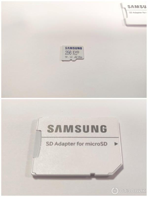 Карта памяти Samsung microSDXC EVO Plus UHS-I U3 256 Гб, фото