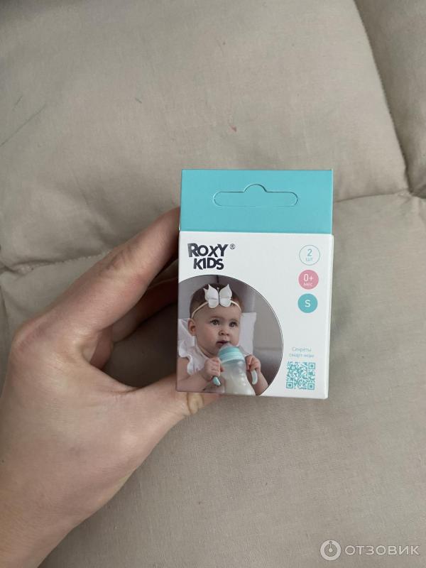 Силиконовые соски для бутылочек Roxy kids фото