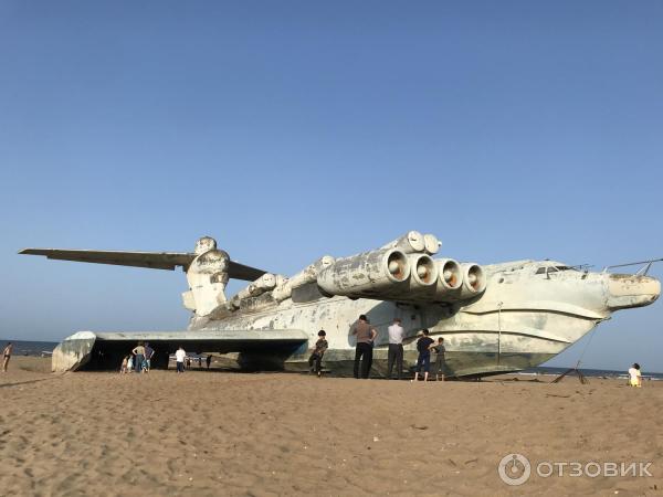 Экскурсия на ракетный Корабль-экраноплан проекта 903 Лунь (Россия, Каспийск) фото