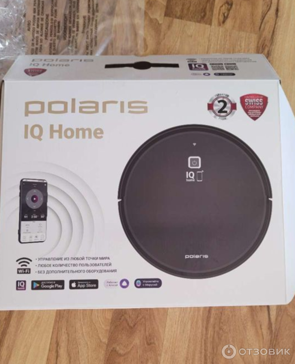 Робот-пылесос Polaris PVCR Wave 15 WiFi IQ Home Aqua фото