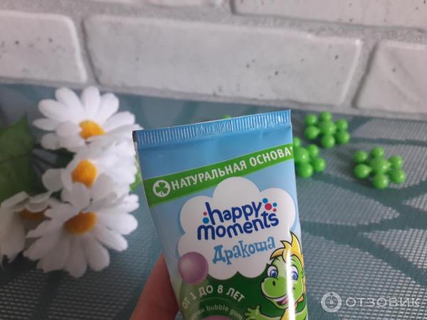 Зубная паста детская Happy Moments Дракоша фото