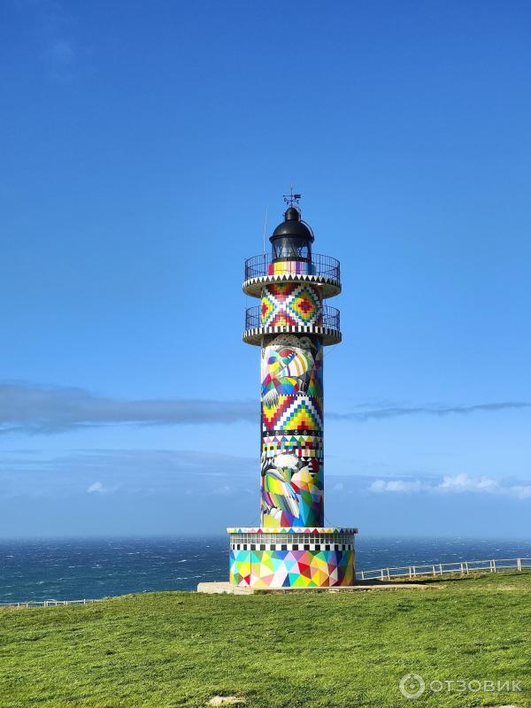 Маяк Faro de cabo Ajo (Испания, Кантабрия) фото