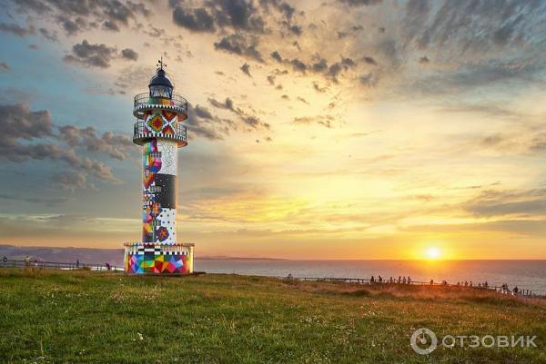 Маяк Faro de cabo Ajo (Испания, Кантабрия) фото