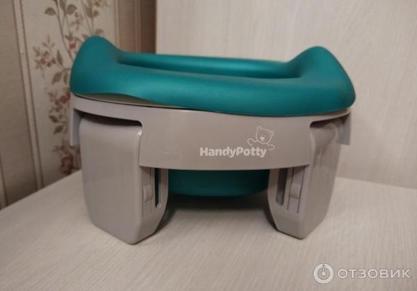 Дорожный горшок ROXY-KIDS HandyPotty 3 в 1 фото