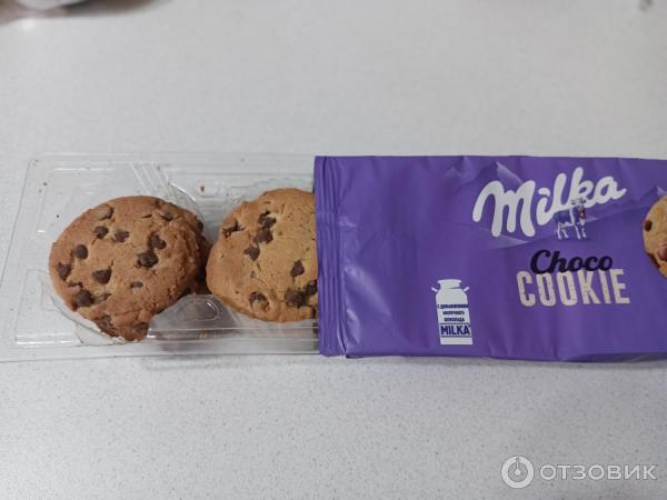 Милка Choco Cookie с кусочками молочного шоколада