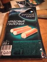 Крабовые палочки "Русское море" фото