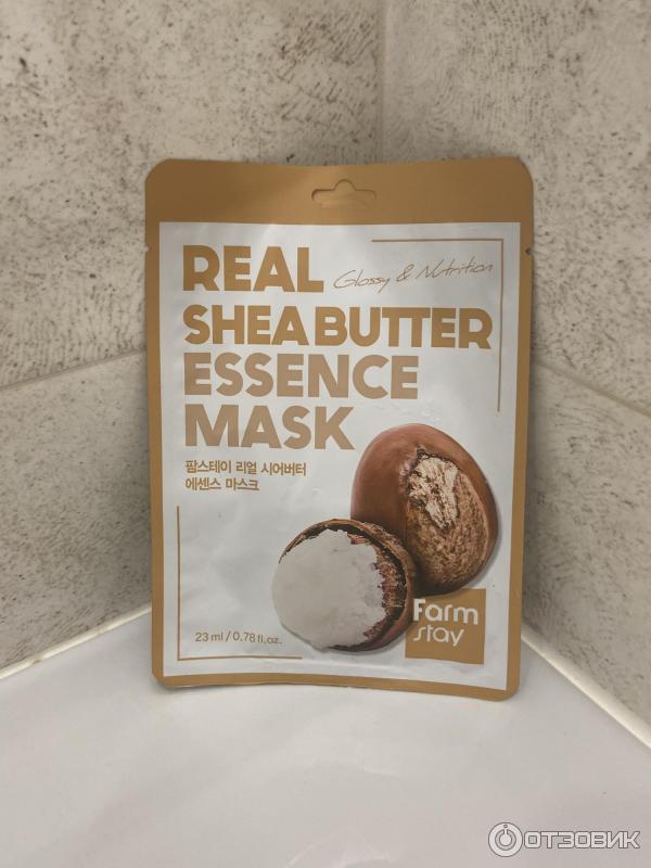 Тканевая маска для лица FarmStay Real Shea Butter фото