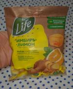 Конфеты Konti Life "Имбирь-лимон" фото