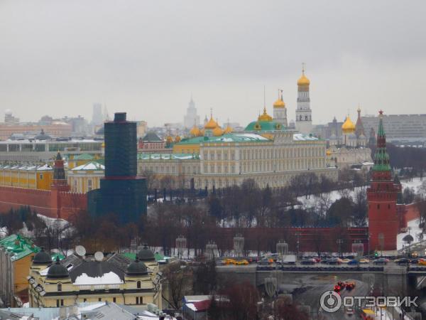 Смотровая площадка храма Христа Спасителя (Россия, Москва) фото