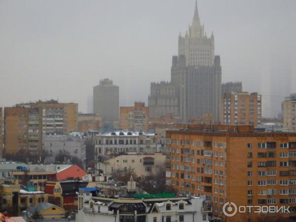 Смотровая площадка храма Христа Спасителя (Россия, Москва) фото