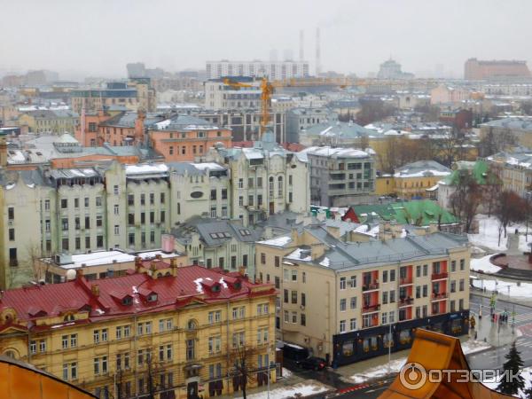 Смотровая площадка храма Христа Спасителя (Россия, Москва) фото